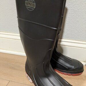 SERVUS rubber boots STEEL TOE